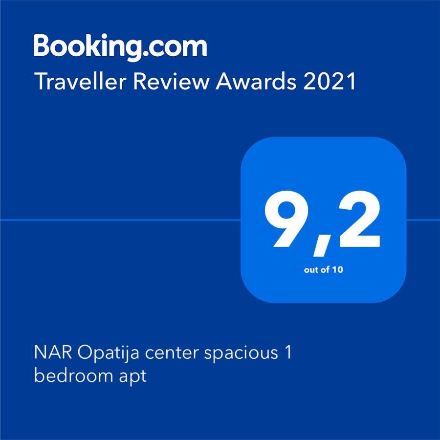 "Nar" Opatija Center Spacious 1 Bedroom Apt Экстерьер фото