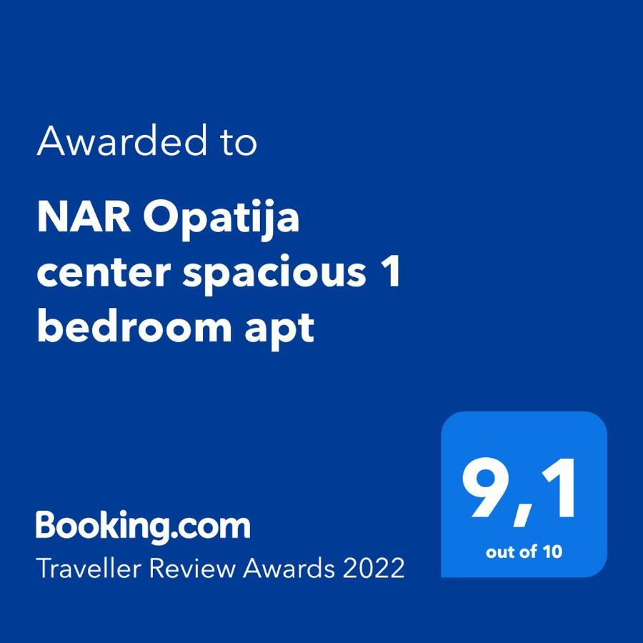 "Nar" Opatija Center Spacious 1 Bedroom Apt Экстерьер фото