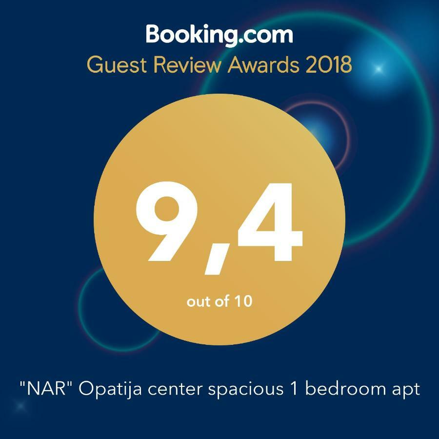 "Nar" Opatija Center Spacious 1 Bedroom Apt Экстерьер фото